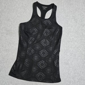 Lauren Ralph Lauren Womens Size XXS Racer back Jacquard Tank Top Active